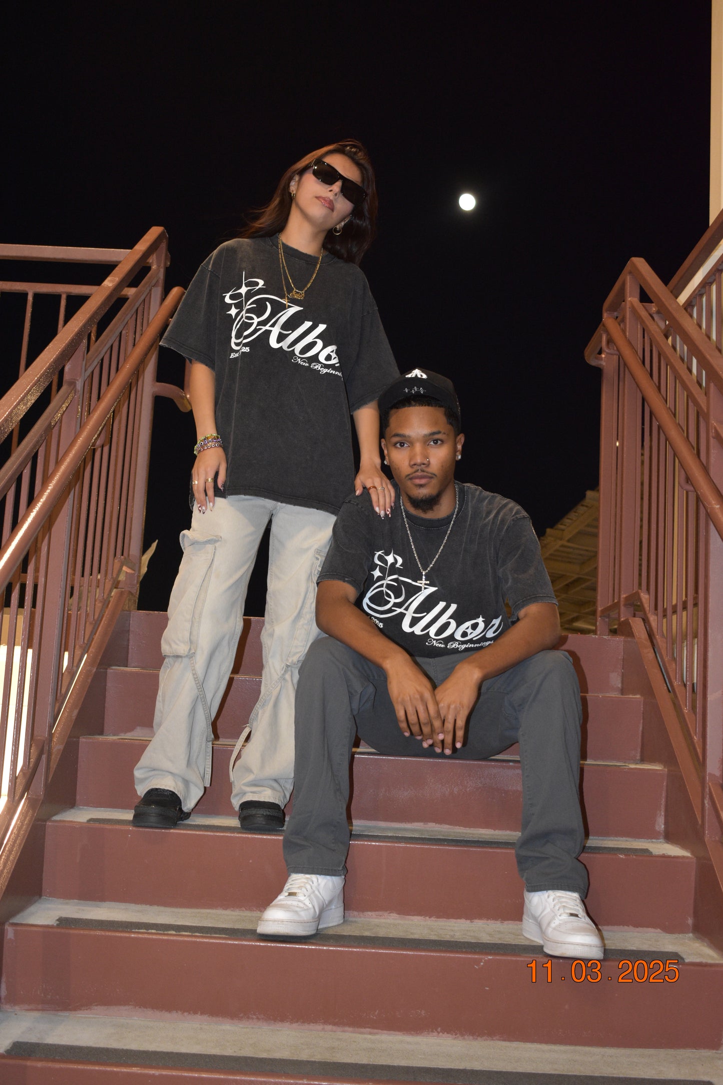 Albor Washed "New Beginnings" Boxy Tee